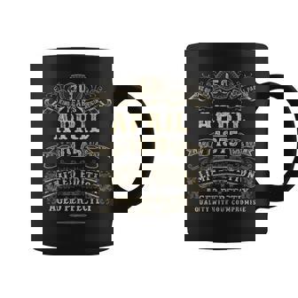 Abril 1975 Regalos De Cumpleaños De 50 Años Para Hombres 50 Cumpleaños Taza de café - Regaloses