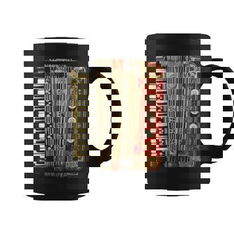 Accordéon Instrument De Musique Illustration Graphique Accordéon Tasse - Cadeauxyz