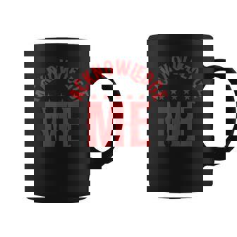 Acknowledge Me Tee Retro Vintage Sports Competition Graphic Print Coffee Mug - Monsterry