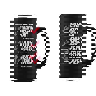Adoption Gotcha Foster Family Heaven Sent Court Approved Graphic Print Coffee Mug - Monsterry