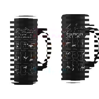 Aerial Yoga Aerial Hoop Flight Plan Lyra Ring Tank Top Graphic Print Coffee Mug - Monsterry