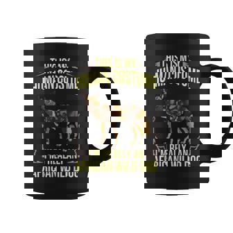 African Wild Dog African Painted Dog Pup Graphic Print Coffee Mug - Monsterry