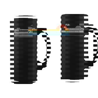 Agra Uttar Pradesh India Retro Sunset Rainbow Synth Striped Graphic Print Coffee Mug - Monsterry