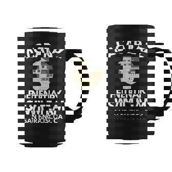 Alcatraz Penitentiary Swim Team San Francisco Graphic Print Coffee Mug - Monsterry