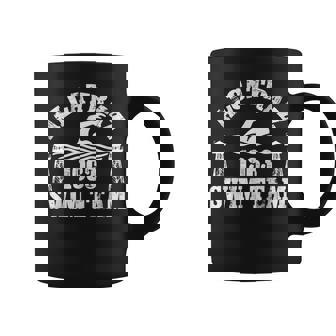 Alcatraz San Francisco Swim Team From 1963 Graphic Print Coffee Mug - Monsterry