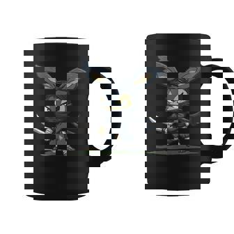 Amazing Ninja Bunny Graphic For a Cool Adventure Graphic Print Coffee Mug - Monsterry