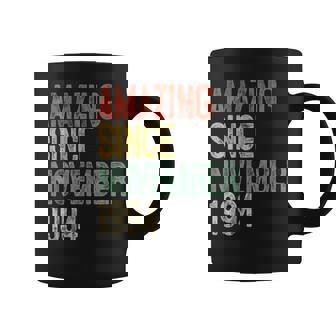 Amazing Since November 1994 25th Birthday 25 Year Old Graphic Print Coffee Mug - Monsterry