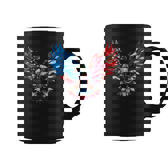 American Flag Bald Eagle Patriotic Eagle 4Th Of July Usa Coffee Mug - Seseable