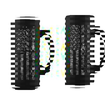 American Flag Mardi Gras Crawfish Carnival Coffee Mug - Seseable