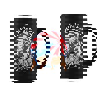 Anillos Sumo Japón Hokusai Wave Taza de café - Regaloses