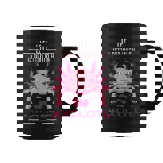 Animal Exótico Tropical Ajolote Salamandra Mexicana Axolotl Taza de café - Regaloses