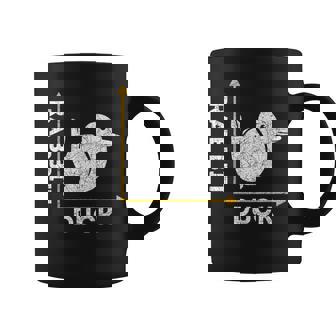 Animal Lover Optical Illusion Duck Or Rabbit Graphic Print Coffee Mug - Monsterry