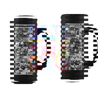 Anime Mech Girls Graphic Print Coffee Mug - Monsterry