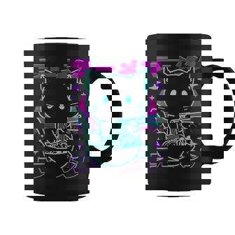 Anime Ramen Cat Retro Japanese Noodles Aesthetic Kawaii Cat Tassen - Geschenkecke