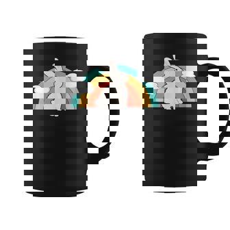 Années 80 90 Rétro Soleil Lapin Tasse - Cadeauxyz