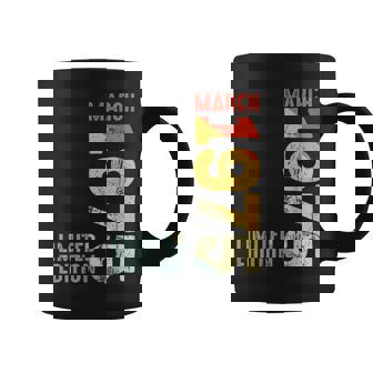 Año 1975 Marzo 1975 Retro 1975Intage 1975 Desde 1975 Taza de café - Regaloses
