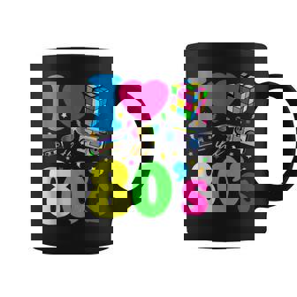 Años 80 I Love The 80S Intage Retro Sin Mangas Taza de café - Regaloses
