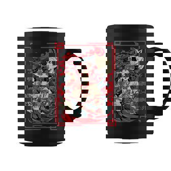 Antigua Deidad Japonesa Amaterasu Shinto Kami Sun Goddess Taza de café - Regaloses
