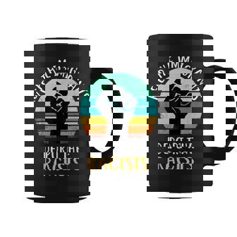 Antiracismo Para Es Y Hombres Antinazi Contra La Derecha Taza de café - Regaloses