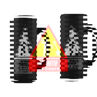 Apero En Cours Humour Alcool Panneau De Signalisation Tasse - Cadeauxyz