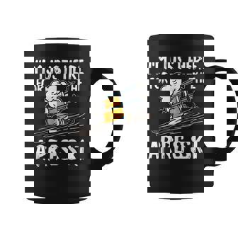 Apres Ski Skier Winter Sport Skiing Graphic Print Coffee Mug - Monsterry