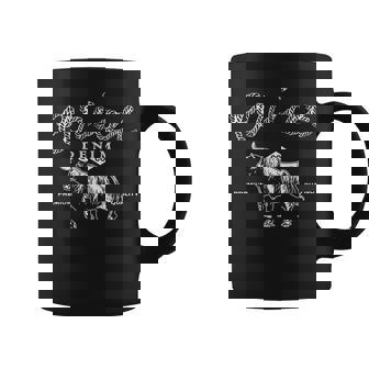 Ariat Denim Bull Quality Co Western Flair Coffee Mug | Mazezy