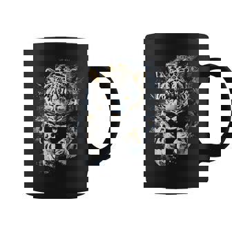Arte Con Motivos De Animales De Leopardo De Las Nieves Taza de café - Regaloses