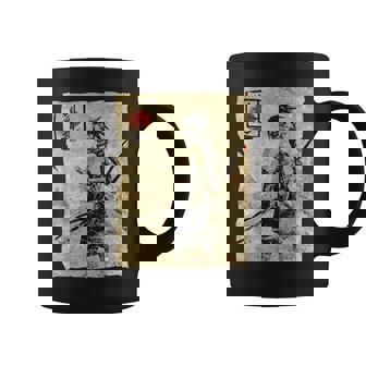 Arte Japonés Samuraiintage Marcial Fighter Retro Fan Taza de café - Regaloses