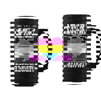 Asexual Panromantic Pride Flag Cute Ace Aesthetic Tank Top Graphic Print Coffee Mug - Monsterry