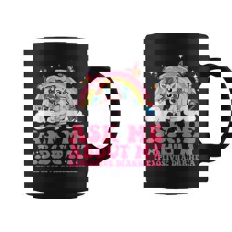 Ask Me About My Explosive Diarrhea Adult Inappropriate Graphic Print Coffee Mug - Monsterry