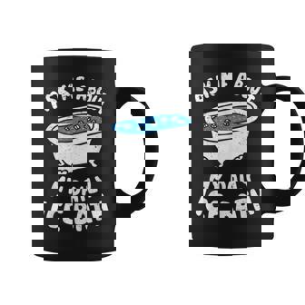 Ask Me About My Daily Ice Bath Cold Plunge Men Women Graphic Print Coffee Mug - Monsterry