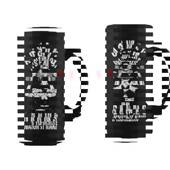 Assuming I Was Like Most Grandmas Was Your First Mistake Gym Graphic Print Coffee Mug - Monsterry