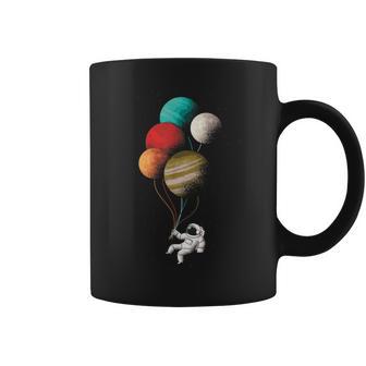 Astronaut With Planets Balloons In Space Women's Tassen - Geschenkecke