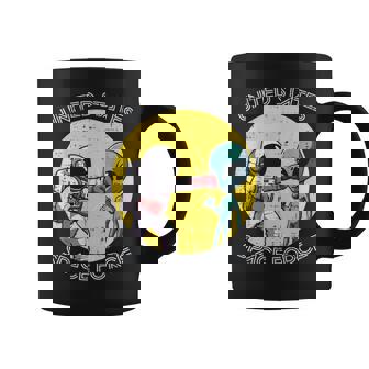 Astronaut Punch Alien United States Space Force Men Boys Kid Graphic Print Coffee Mug - Monsterry