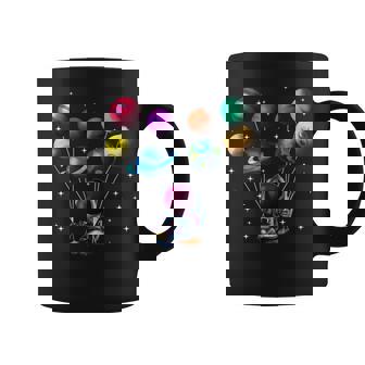 Astronauta Globos Planetasentilador Sistema Solar Taza de café - Regaloses