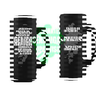 Ated Shenanigans Supervisor Friend St Patrick's Party Graphic Print Coffee Mug - Monsterry