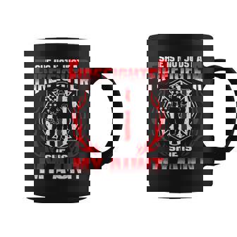 My Aunt Is A Firefighter Hero Proud Fire Niece Nephew Premium Graphic Print Coffee Mug - Monsterry