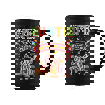 Auntie Of The Birthday Boy Carnival Circus 1st Birthday Graphic Print Coffee Mug - Monsterry