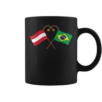 Austria Flag Brazilian Flag Austria Brazil Tassen - Geschenkecke