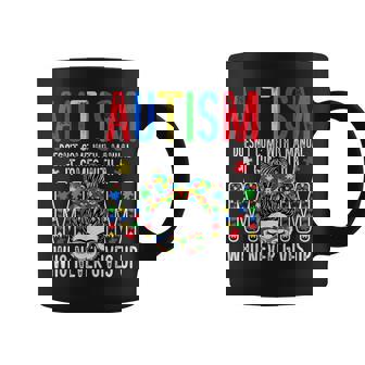 Autism Awareness Doesn't Come With A Manual Autism Mom Coffee Mug - Monsterry