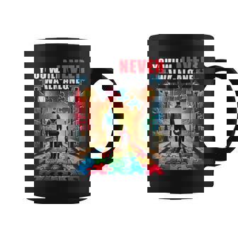 Autism Dad Mom You Ll Neverwalk Alone Support Autism Coffee Mug - Seseable
