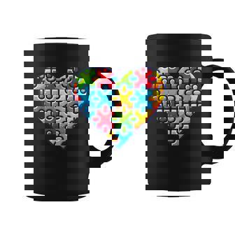 Autism Heart Awareness Coffee Mug - Monsterry