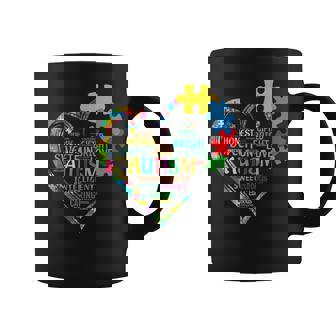 Autism Heart Autism Awareness Coffee Mug - Monsterry