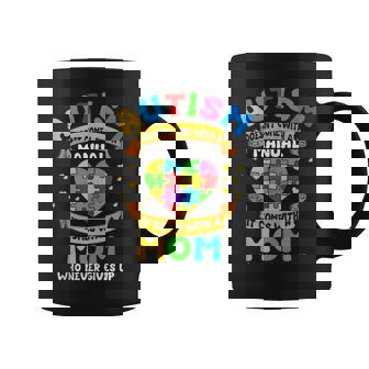 Autism Mom Autism Doesn't Come With A Manual Sin Mangas Taza de café - Regaloses