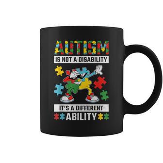 Autism Is Not A Disability Autismo Taza de café - Regaloses