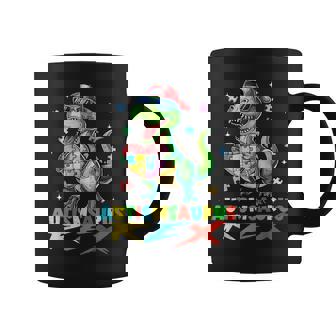 Autismsaurus Rex Autism Awareness T Rex Heart Puzzle Boys Coffee Mug | Mazezy