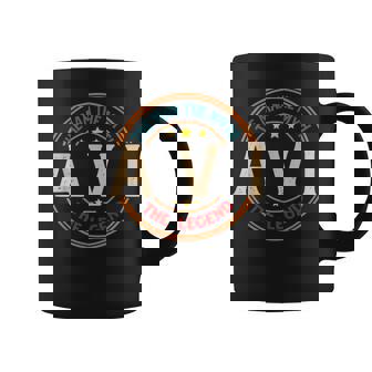 Avi El Hombre El Mito La Leyendaintage Personalizado Taza de café - Regaloses