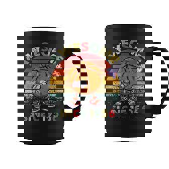 Awesome Since 1956 64th Birthday Shirts Dab Basketball Bday Graphic Print Coffee Mug - Monsterry