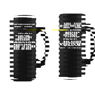 Awesome Nursing Supervisor Graphic Print Coffee Mug - Monsterry