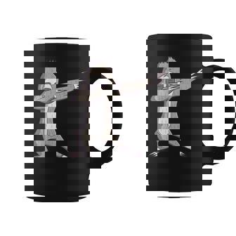 Awesome Sloth Dabbing Dab Dance Move Slow-Moving Animal Graphic Print Coffee Mug - Monsterry